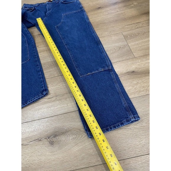 WRANGLER Riggs Workwear Double Knee Denim Jeans Men's Size 36 x 35 - Picture 7 of 7